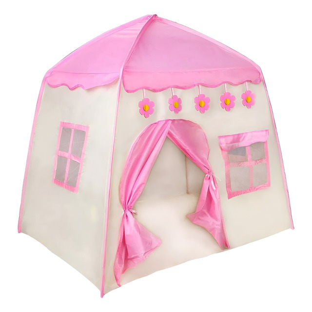 Linda Barraca Infantil Menina Modelo Casa Castelo Dobrável Linda Barraca Infantil Menina Modelo Casa Castelo Dobrável
