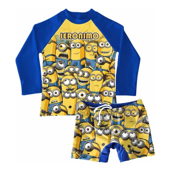 Conjunto De Traje De Baño Niño Minnios