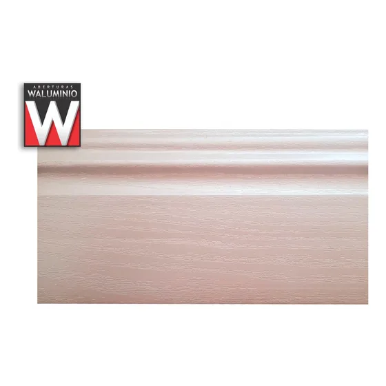 Zocalo Pvc Blanco Marron Piso Pared Zocalos