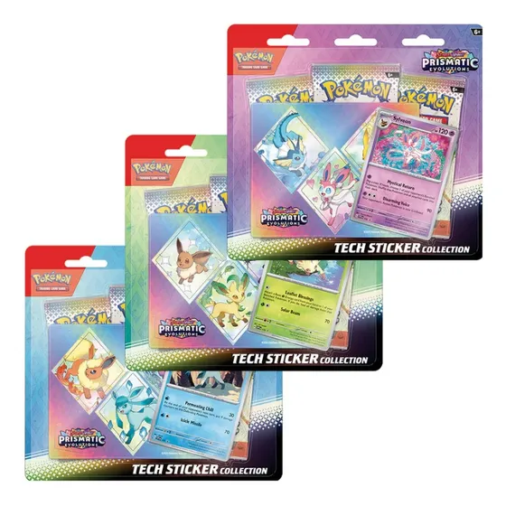 Pokemon Tcg Tech Stikers Collection Prismatic Evolutions