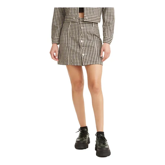 Falda Mujer A-line Mini Negro Levis A0978-0003