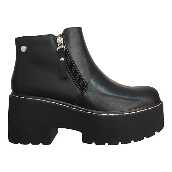 Botines Para Mujer En Charol O Eco Cuero 