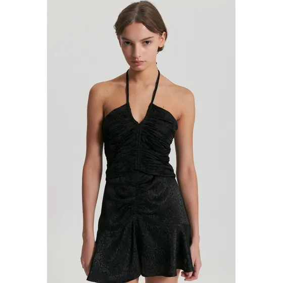 Top Madoz Negro De Mujer Maria Cher Viscosa