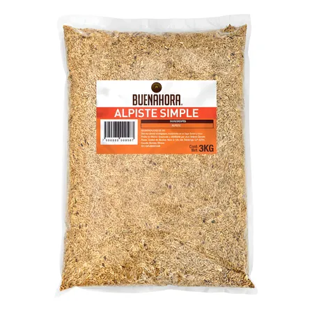 Alpiste Simple Para Pájaros Y Aves Buenahora 3kg Alimento Natural Para Canarios Periquitos Jilgueros Ninfas Agapornis Y Aves Silvestres Ideal Para Comederos Y Mezclas Canary Seed