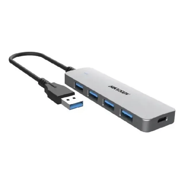 Hub Usb 3.0 4 Puertos + 1 Usb C Ds401 Hikvision