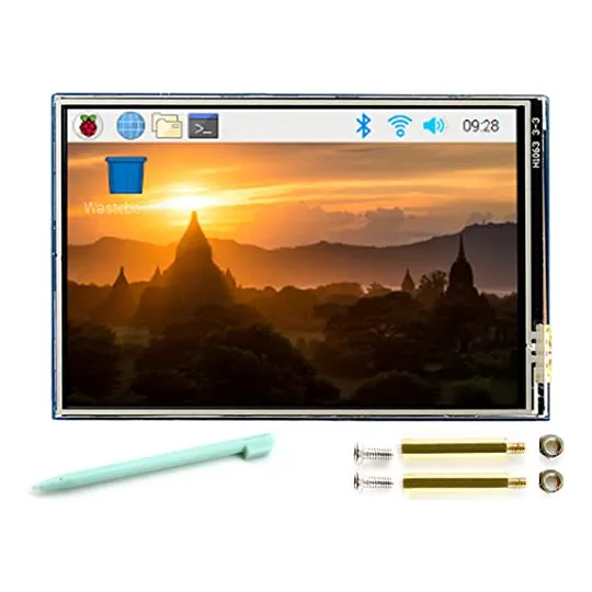 Pantalla Táctil Resistiva Ips Lcd De 3.5 Pulgadas 480x320