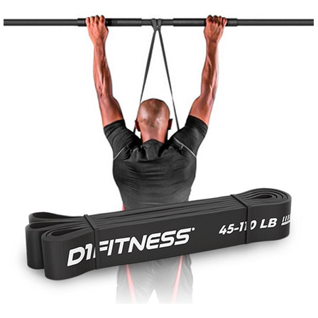 Super Band - D1 Fitness 3,8 Cm Preto Super Band - D1 Fitness 3,8 Cm Preto