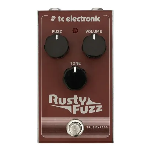 Pedal De Efecto Tc Electronic Rusty Fuzz P/ Guitarra Color Marrón
