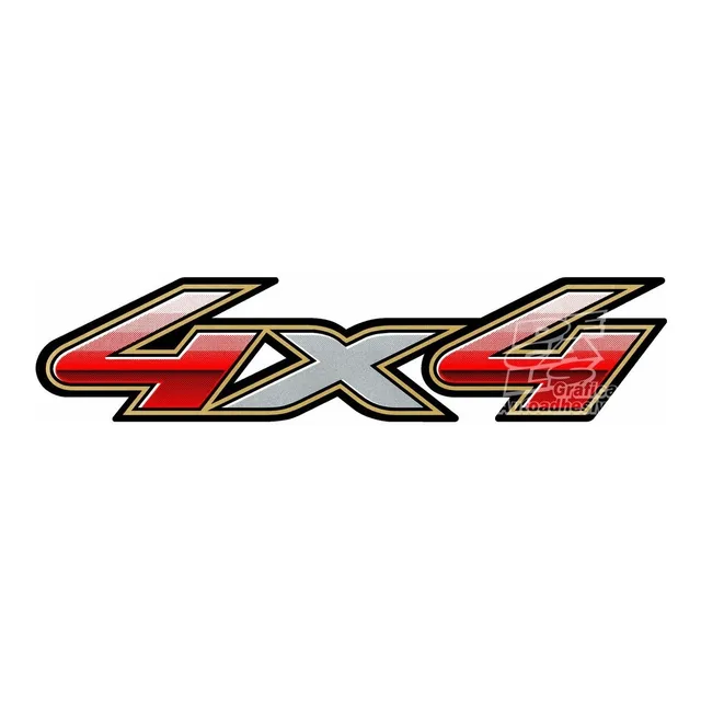 Calco 4x4 Toyota Hilux Simil Ploteado - 2015 - Decals!