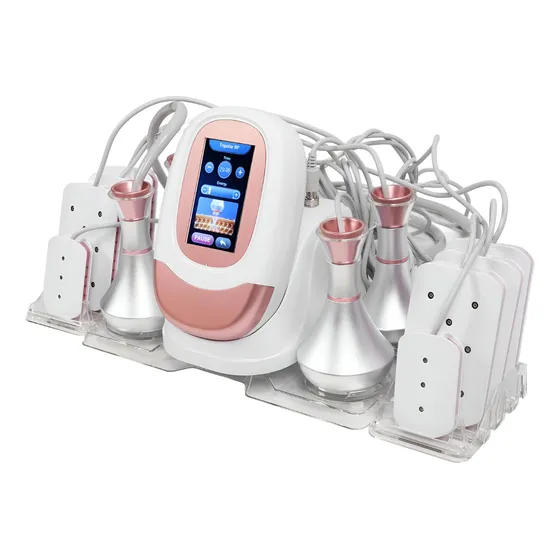 Equipo 6 En 1 Profesional Lipo Láser 80khz + Cavitador + Rf