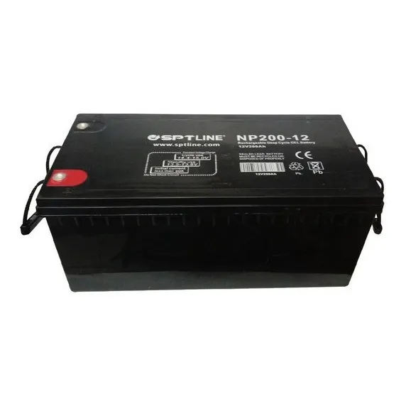 Bateria Agm 12v 200ah  Sptline Ciclo Profundo