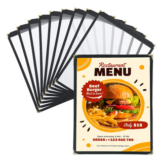 Porta Menu Folk Tech, 2 Views, P/paper 21,6 X 28 Cm Porta Menu Folk Tech, 2 Views, P/paper 21,6 X 28 Cm