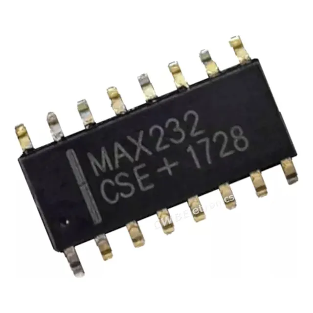 Circuito Integrado Max232 Conversor Rs232 Soic-16 Smd Nubbeo