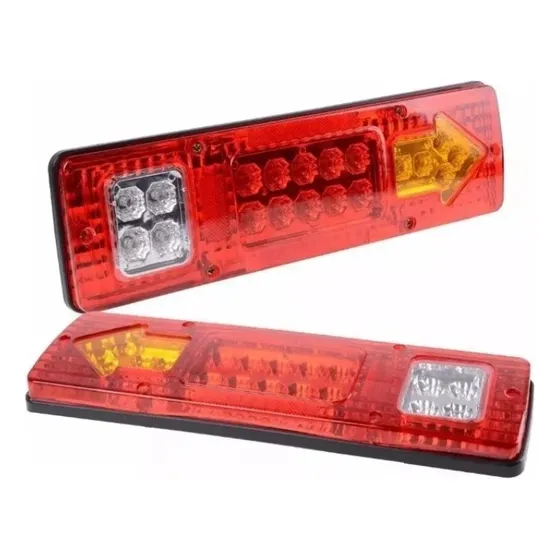 Faro Trasero Led Camión Flecha Acoplado 24v O 12v Kit X2 -xp