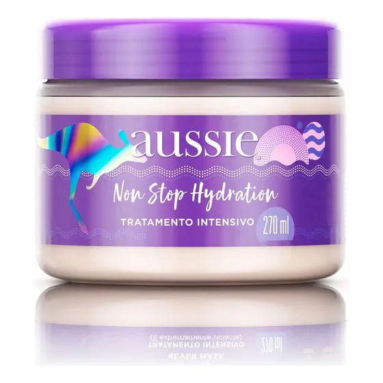 Máscara De Tratamento Aussie Non Stop Hydration 270ml