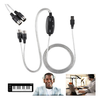 Línea Edición Musical De Midi A Usb Cable Converter Línea Edición Musical De Midi A Usb Cable Converter