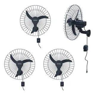 Ventilador Industrial Parede Silencioso 60cm Kit 04 Ventisol Ventilador Industrial Parede Silencioso 60cm Kit 04 Ventisol