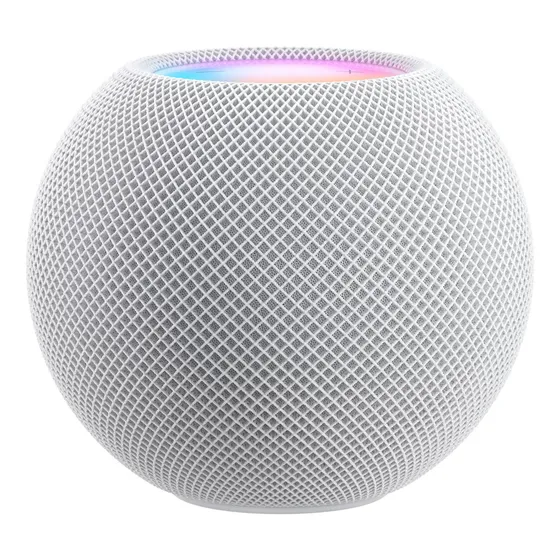 Apple HomePod Mini con asistente virtual Siri branco