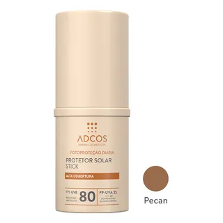 Adcos Protetor Solar Stick Tonalizante Fps 80 Pecan - 17g Adcos Protetor Solar Stick Tonalizante Fps 80 Pecan - 17g