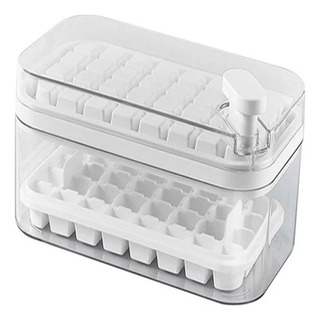 Wa Bandeja For Hacer Hielo, Doble Capa, 64 Unidades, Prensa Wa Bandeja For Hacer Hielo, Doble Capa, 64 Unidades, Prensa