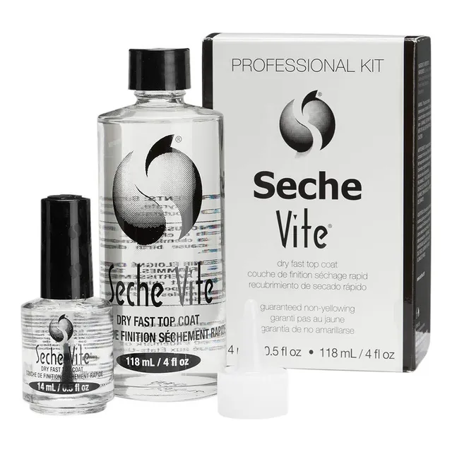 Kit De Recarga Profesional Seche Vite, Brillo Duradero De