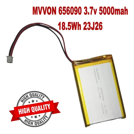 Batería Recargable Mvvon 656090 3.7v 5000mah 18.5wh 23j26
