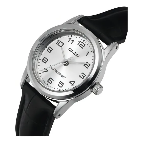 Reloj Casio Dama Ltp-v001l-7b Negro