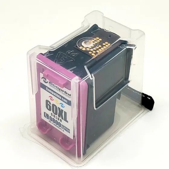 Cartucho Tinta Hp 60xl Color Compatible Nuevo Cc644wl 