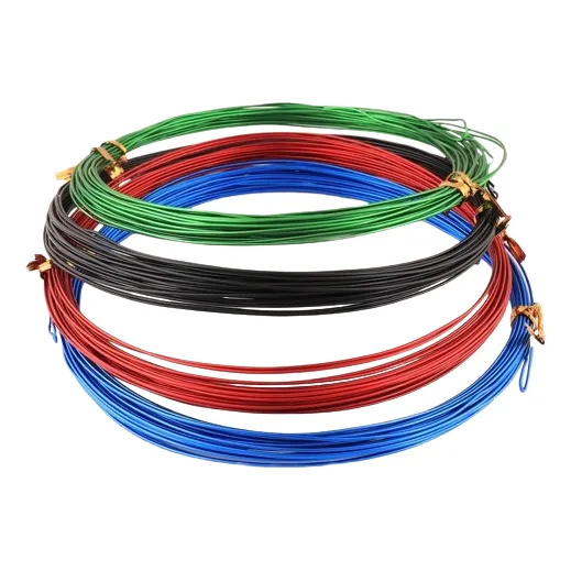 Alambre Aluminio Nat Y Color,100gs/45mt Bonsai,artesania,etc