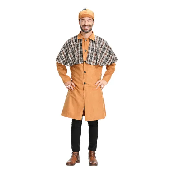 Disfraz Cosplay Detective Clasico Adulto