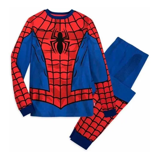 Spiderman Hombre Araña Pijama Disfraz Talla Large Disney Sto