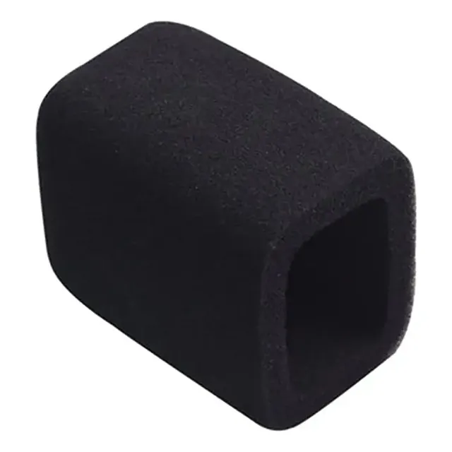 Filtro Pop Anti Puff Espuma Para Microfone Lewitt Quadrada