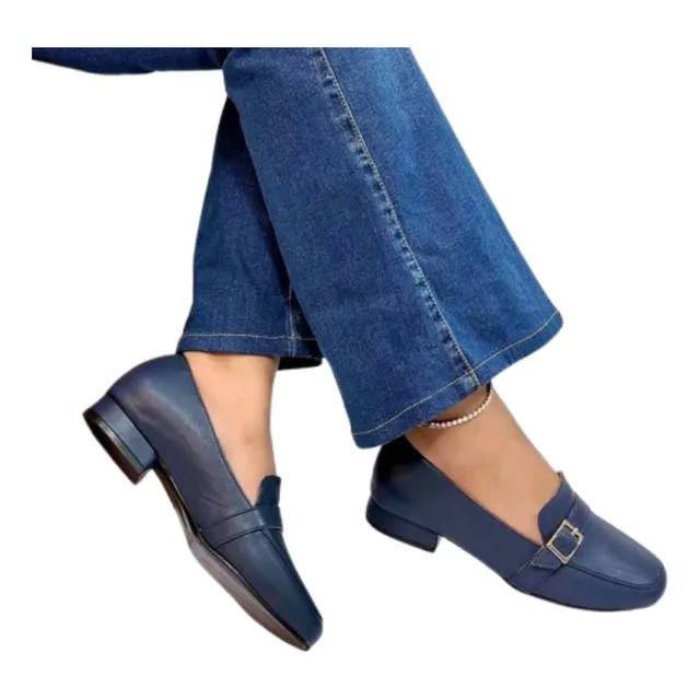 Zapato Elegante De Tacón Medio Para Dama