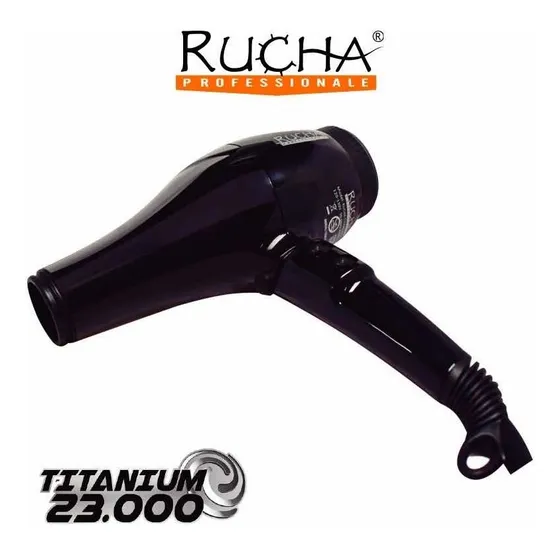 Secador De Cabello Rucha Titanium 23000  Ionic