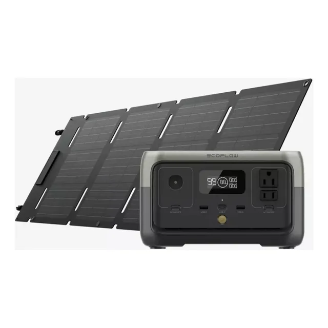 Ecoflow River 2 (300w/256w/h) + Panel Solar (45w)