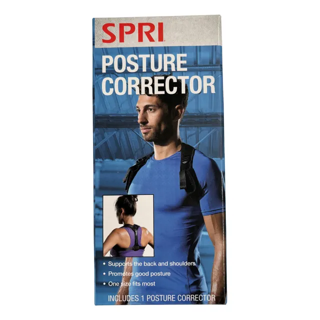 Spri Corrector De Postura Ajustable Fitness Premium