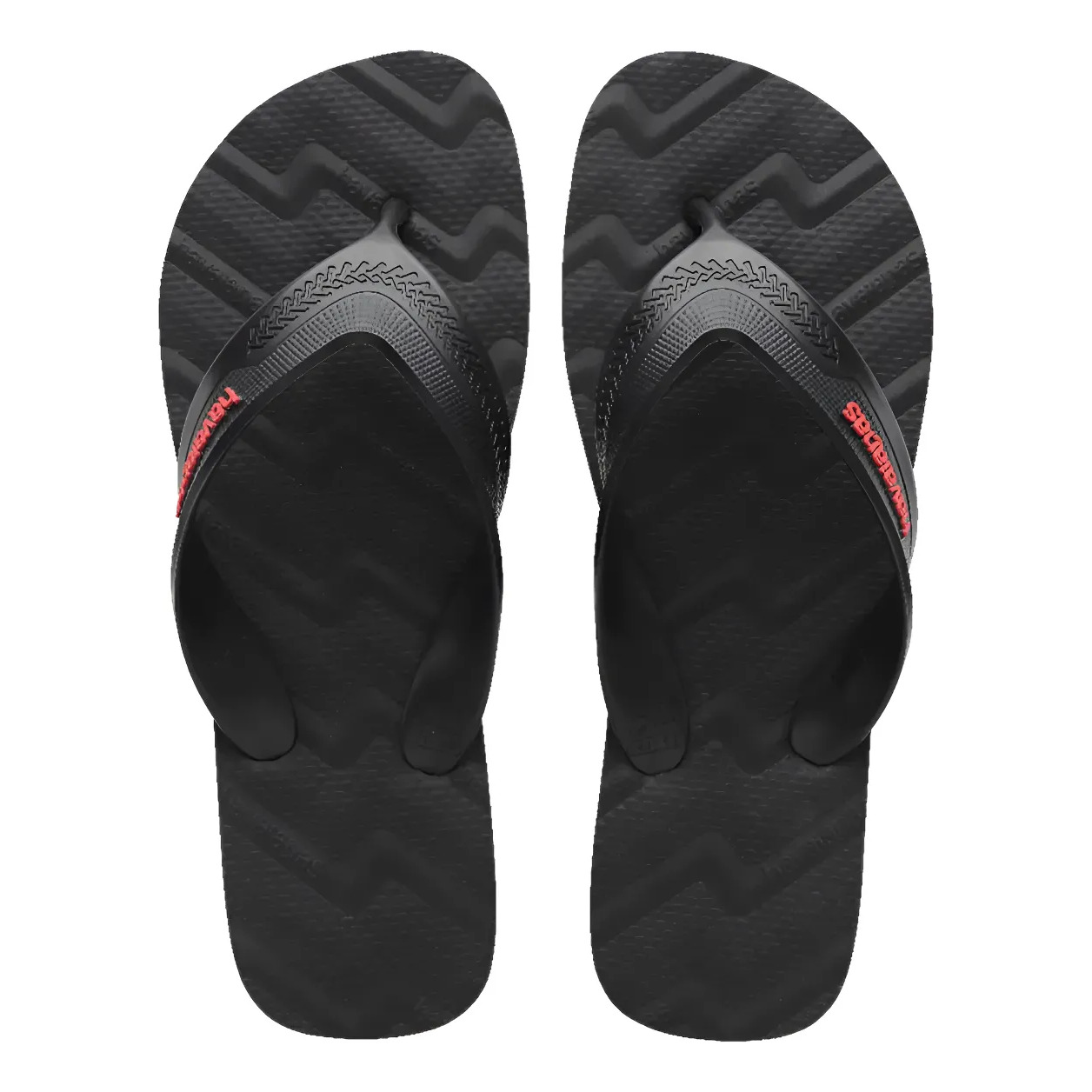 Chinelo Havaianas Masculino Track Waves Lançamento Preto