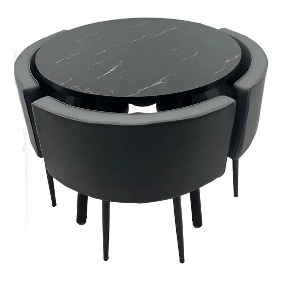 Juego Comedor Holand Marmoleado Varias Combinaciones