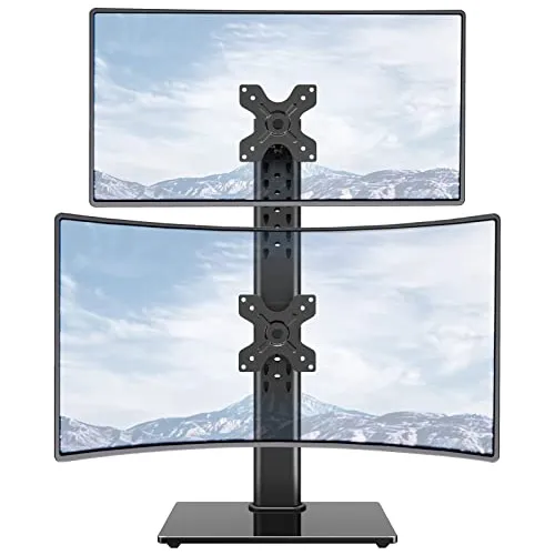 Soporte Vertical Para Dos Monitores Mountup, Apile Dos Panta