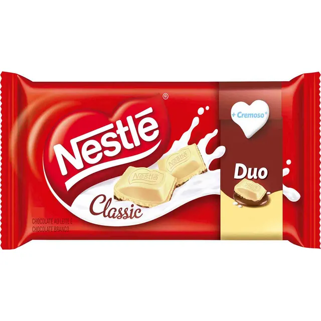 Tableta Chocolate Duo Nestlé 80 Grs.
