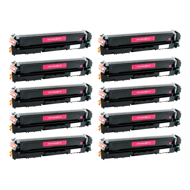 10 Pza Cf413a Toner Nuevo 410a Compatible Con M452nw