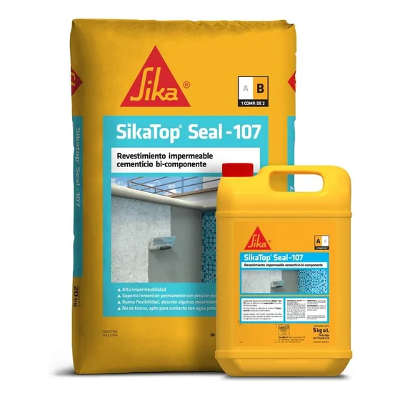 Sika Top Seal 107 Impermeabilizante Cementicio 25kg Da Vinci