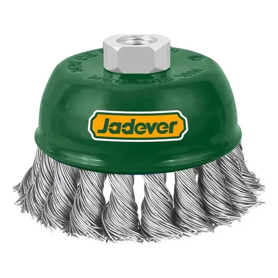 Cepillo Copa Trenzado 75mm P Amoladora Jadever Jdce2401