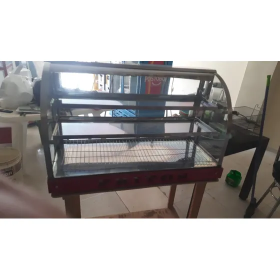 Vitrina De Calefaccion De 60 Cm Curva