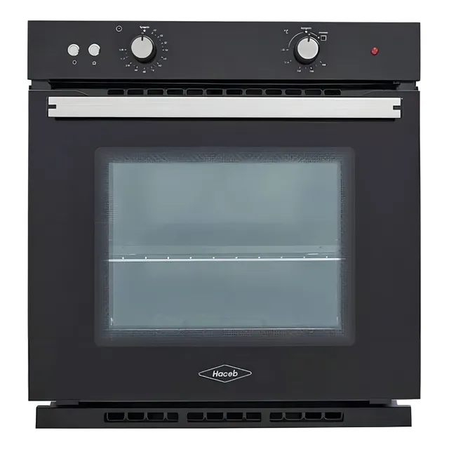 Horno empotrable a gas con grill eléctrico (GN) Haceb Tofu HX TOFU 60 67L negro 120V