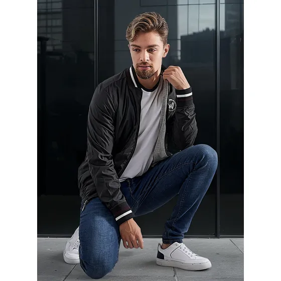 Chaqueta Para Hombre Rompevientos Slim Unser