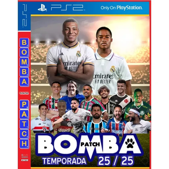 Bomba Patch 2025 Ps2 Playstation 2 - 100% Atualizado (novo)