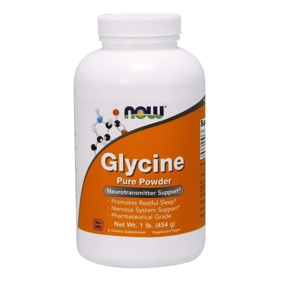 Glicina Now Foods Polvo 454 Gramos ,