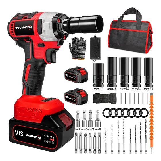 Parafusadeira De Impacto Profissional Brushless 2 Bateria