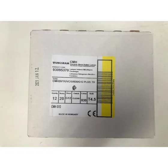 Ge Pieza Uvc Plus Vatio Base Transparente Haluro Metalico Un